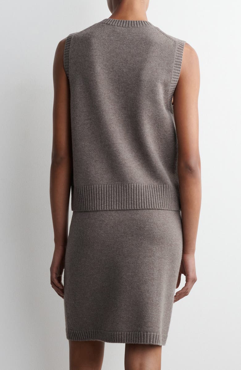 COS Celtis Merino Wool Button-Up Vest, Alternate, color,