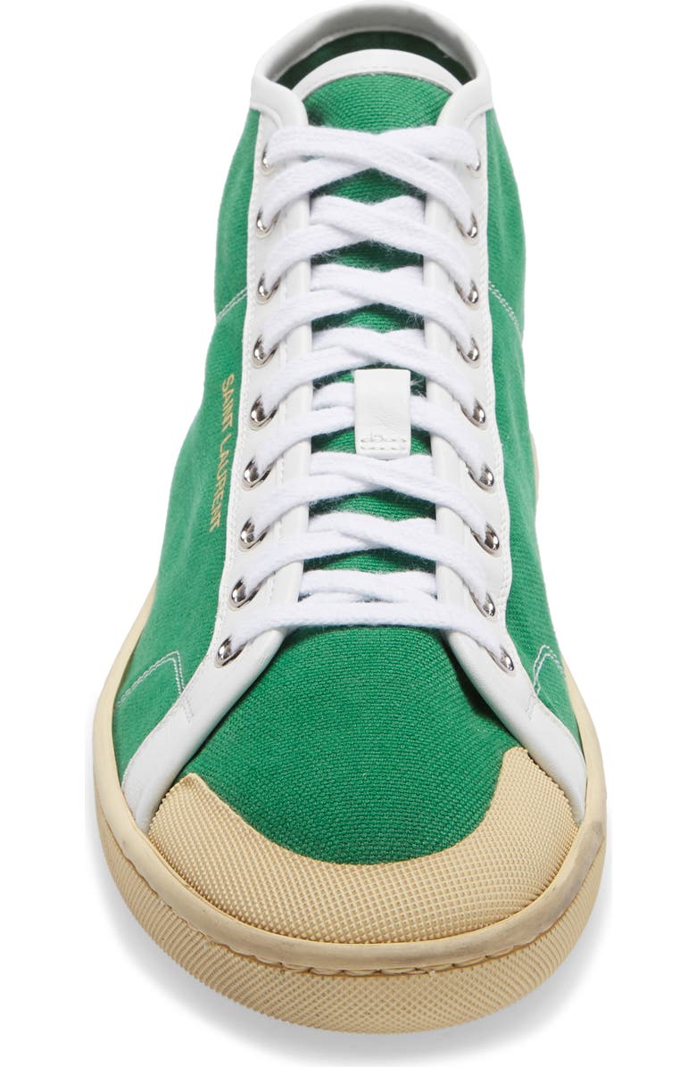 Saint Laurent Mid Top Sneaker, Alternate, color,