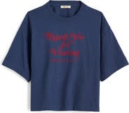 Madewell The Boxy Jersey Crop T-Shirt