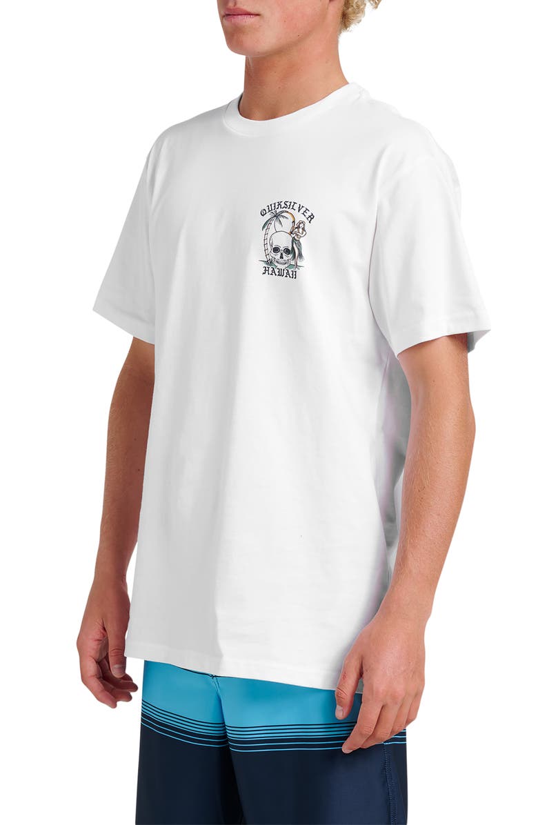 Quiksilver Hawaii Hula Dance Graphic T-Shirt, Alternate, color,