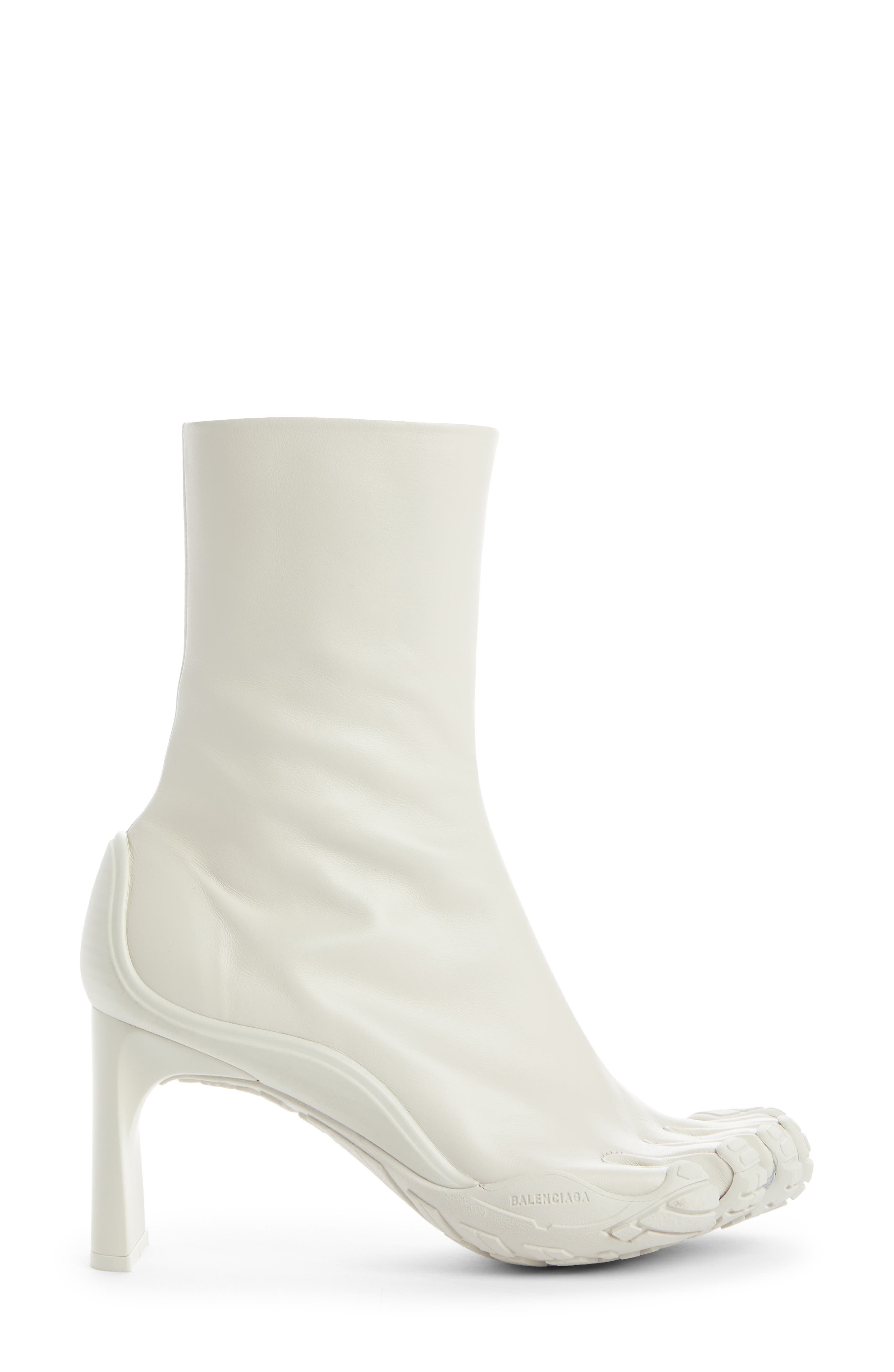 Balenciaga x Vibram Heeled Toe Bootie, Alternate, color, 