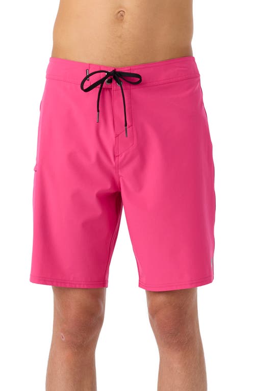 O'Neill Hyperfreak Heat Board Shorts in Fuchsia 