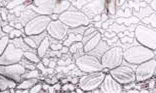 Shop Walter Baker Mila Short Sleeve Drop Waist Lace Midi Dress In Windsor Lace Ivory