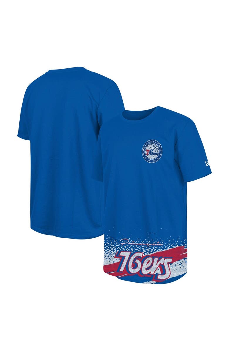 New Era Men's New Era Royal Philadelphia 76ers Sport Classic T-Shirt, Main, color, Royal