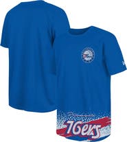 New Era Men's New Era Royal Philadelphia 76ers Sport Classic T-Shirt