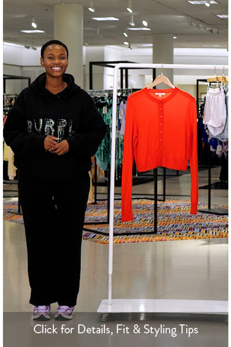 The Curtsey Wool Cardigan video
