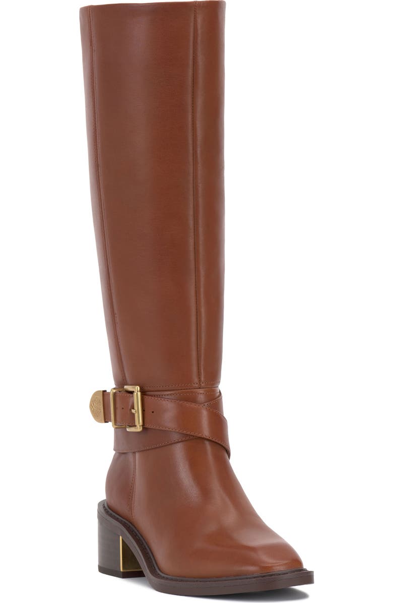 Vince Camuto Gini Knee High Boot, Main, color, Whiskey Brown