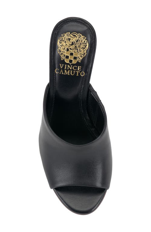 Vince Camuto Vilty Wedge Slide Sandal In Black