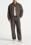Manière De Voir Damien Textured Boucle Jacket With Back Detail