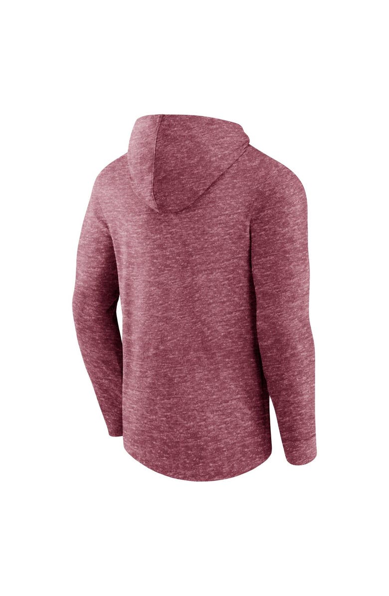 FANATICS Men's Fanatics Branded Burgundy Washington Commanders Helmet Platform Long Sleeve Hoodie T-Shirt, Alternate, color,