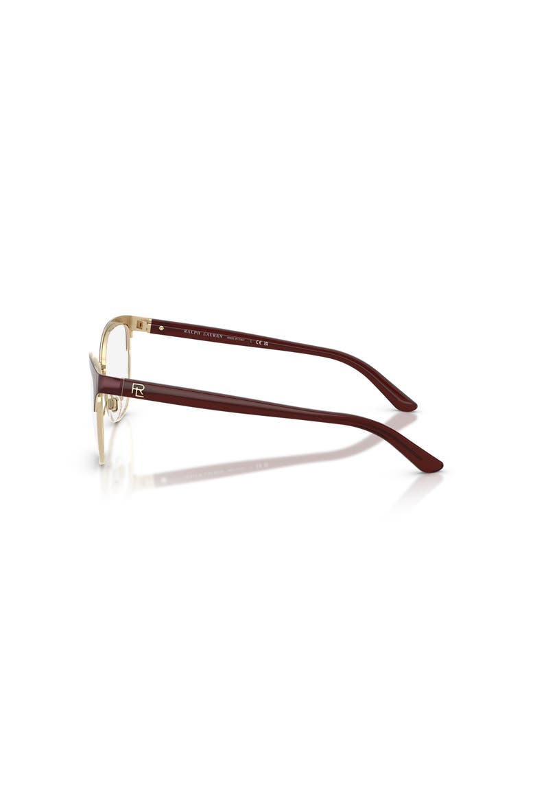 55mm Cat Eye optical glasses, Alternate, color, Red
