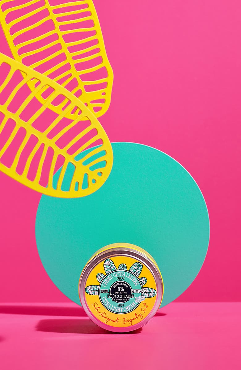 L'Occitane Ultra Light Body Cream, Alternate, color, 