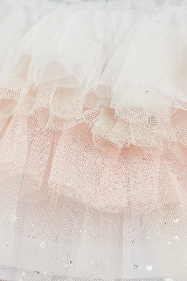 Ombre Silver-Fleck Layered Tutu Skirt, Alternate, color, Multiple
