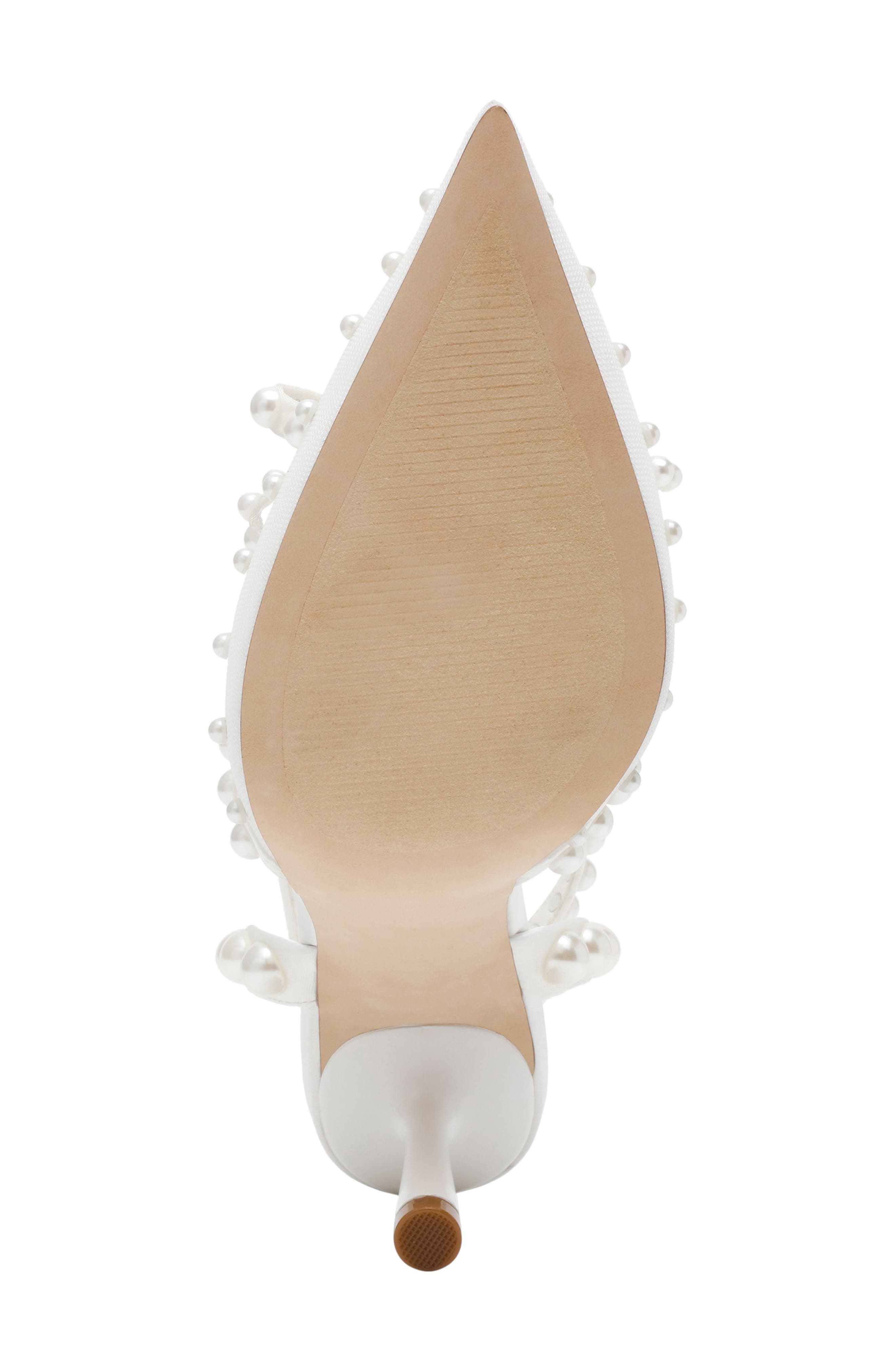 Steve Madden Val Ankle Wrap Pointed Toe Pump, Alternate, color, Ivory