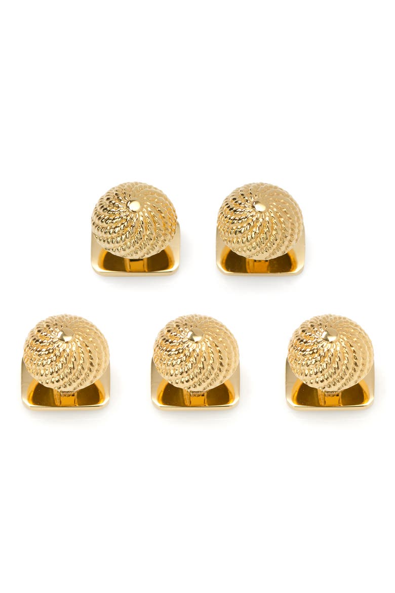 Vincent De Paul Colony Studs Set, Main, color, GOLD