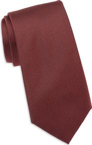 BOSS Solid Silk Blend Tie