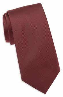 BOSS Solid Silk Blend Tie
