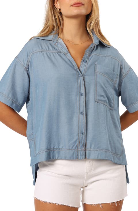 Lyna Button-Up Shirt