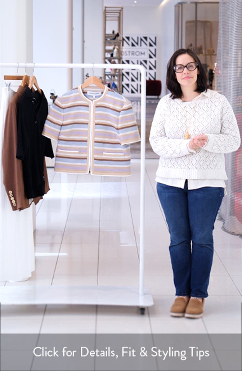 Wyatt Stripe Cardigan, sales video thumbnail