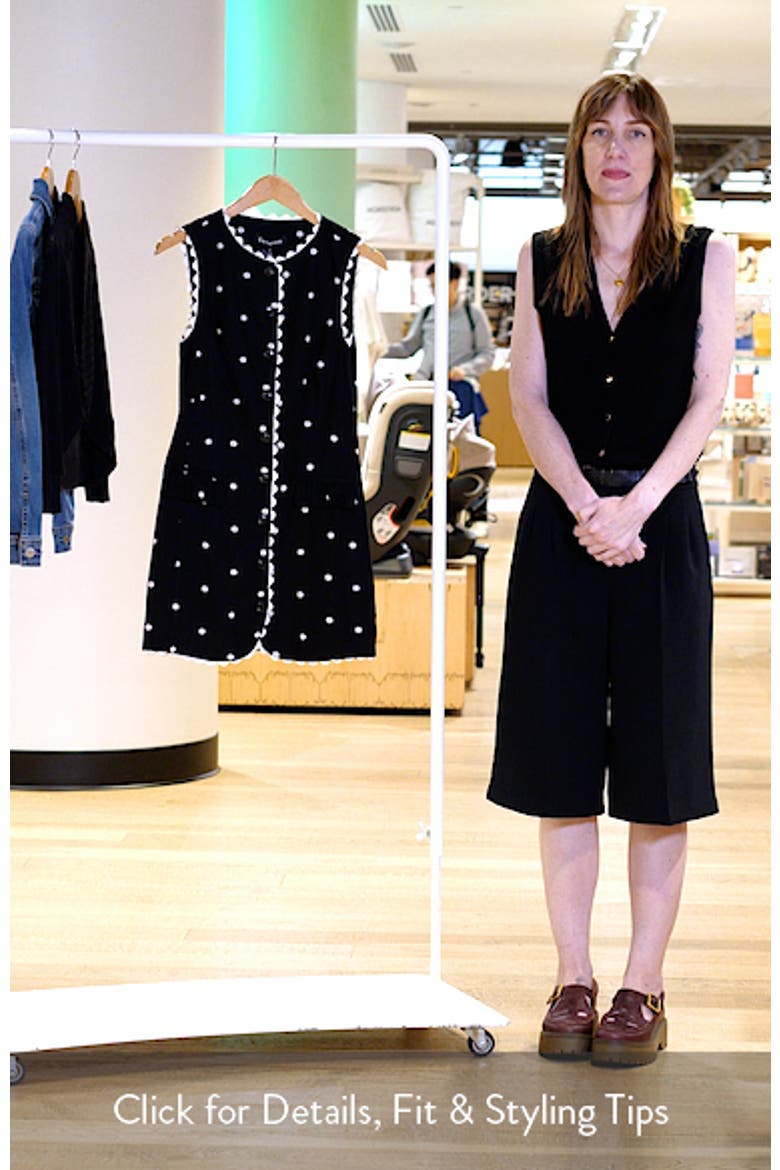 Heather Embroidered Minidress video