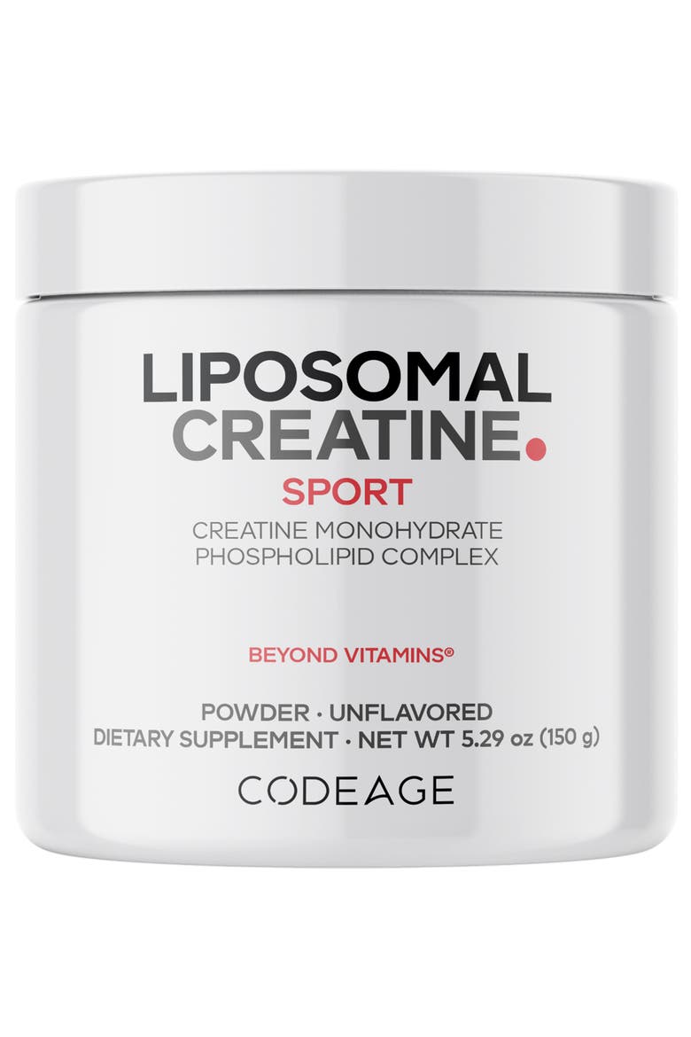 Creatine Monohydrate Powder Supplement 1-Month Supply, Main, color, White