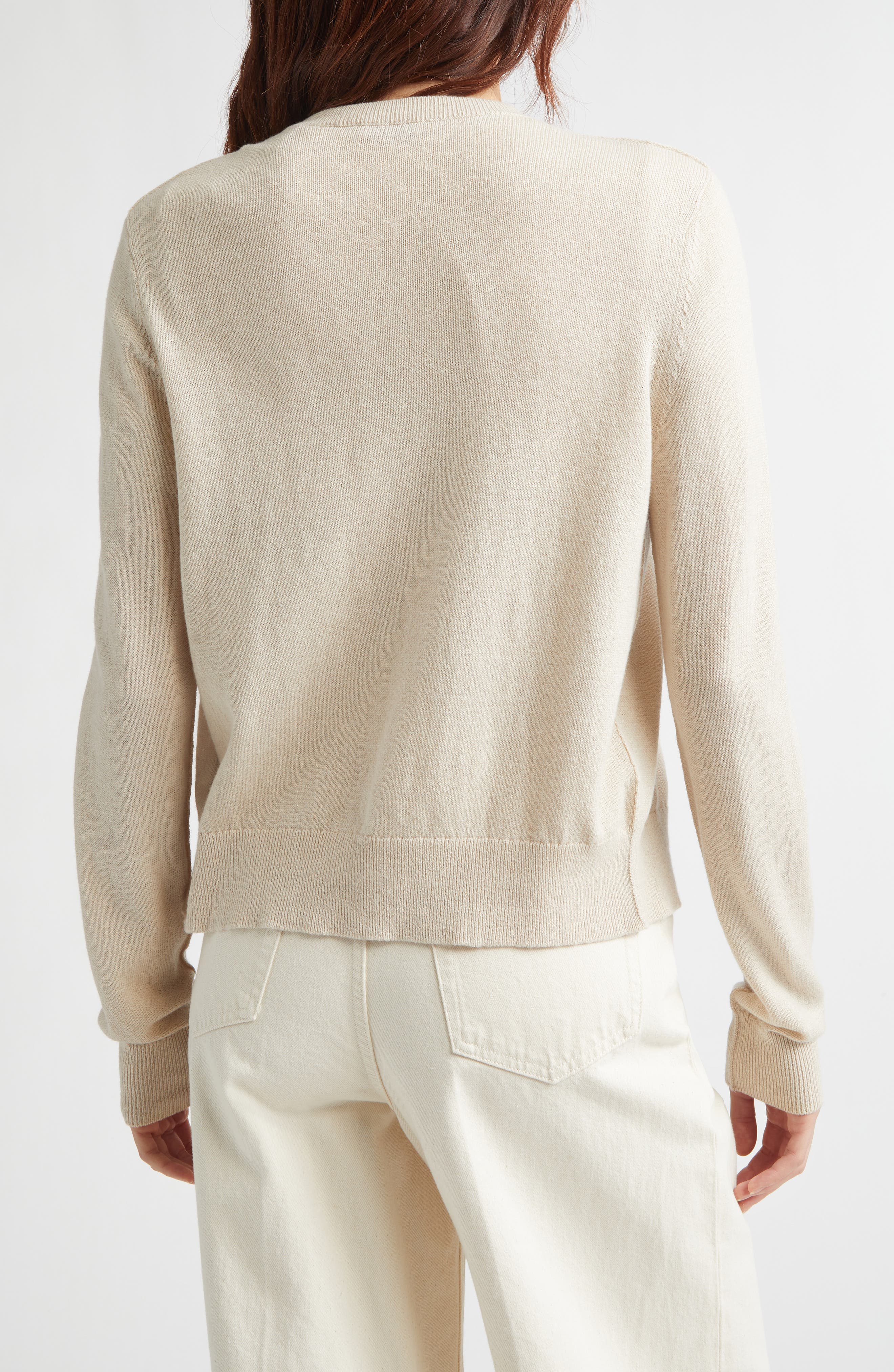 Ravella EKD Wool & Cotton Blend Cardigan - image 2