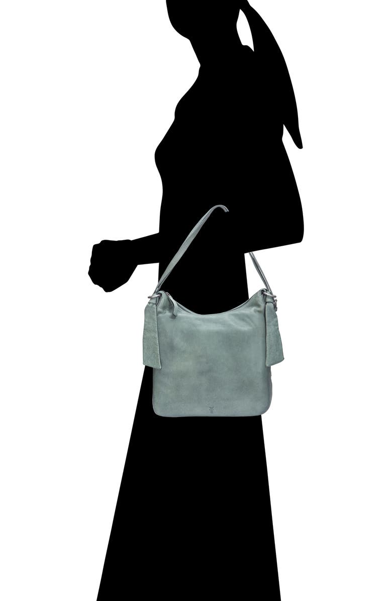 Frye Nora Convertible Backpack Hobo Bag, Alternate, color, Sky Blue