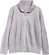 PLEATS PLEASE ISSEY MIYAKE｜HOODIES/SWEATS (PP56JC154-15 Buy Pleats Please Issey Miyake Pleated Zip Up Hooded Blouson