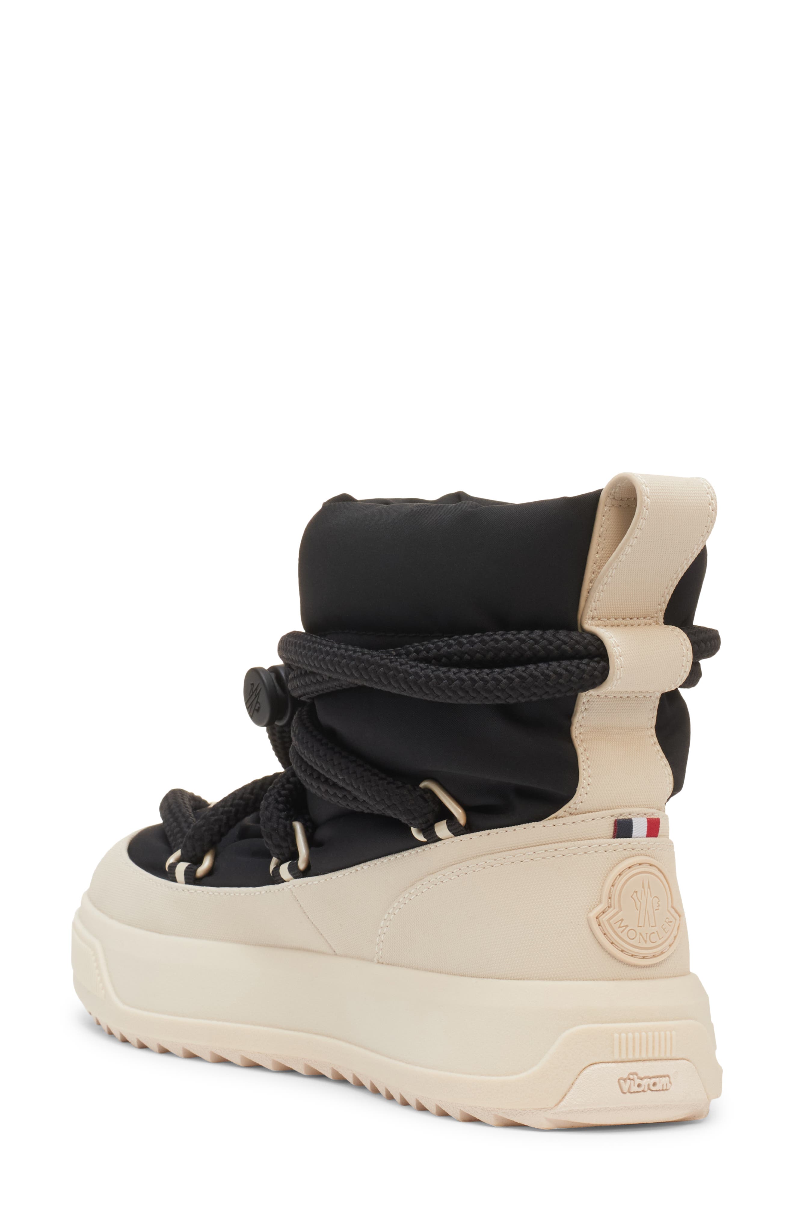 Moncler Mon-Pulse Snow Boot, Alternate, color, Black