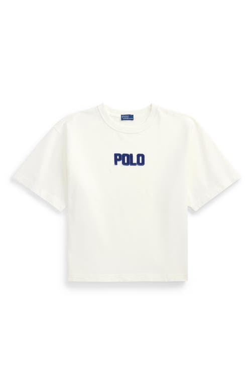 POLO RALPH LAUREN POLO RALPH LAUREN LOGO COTTON T-SHIRT 