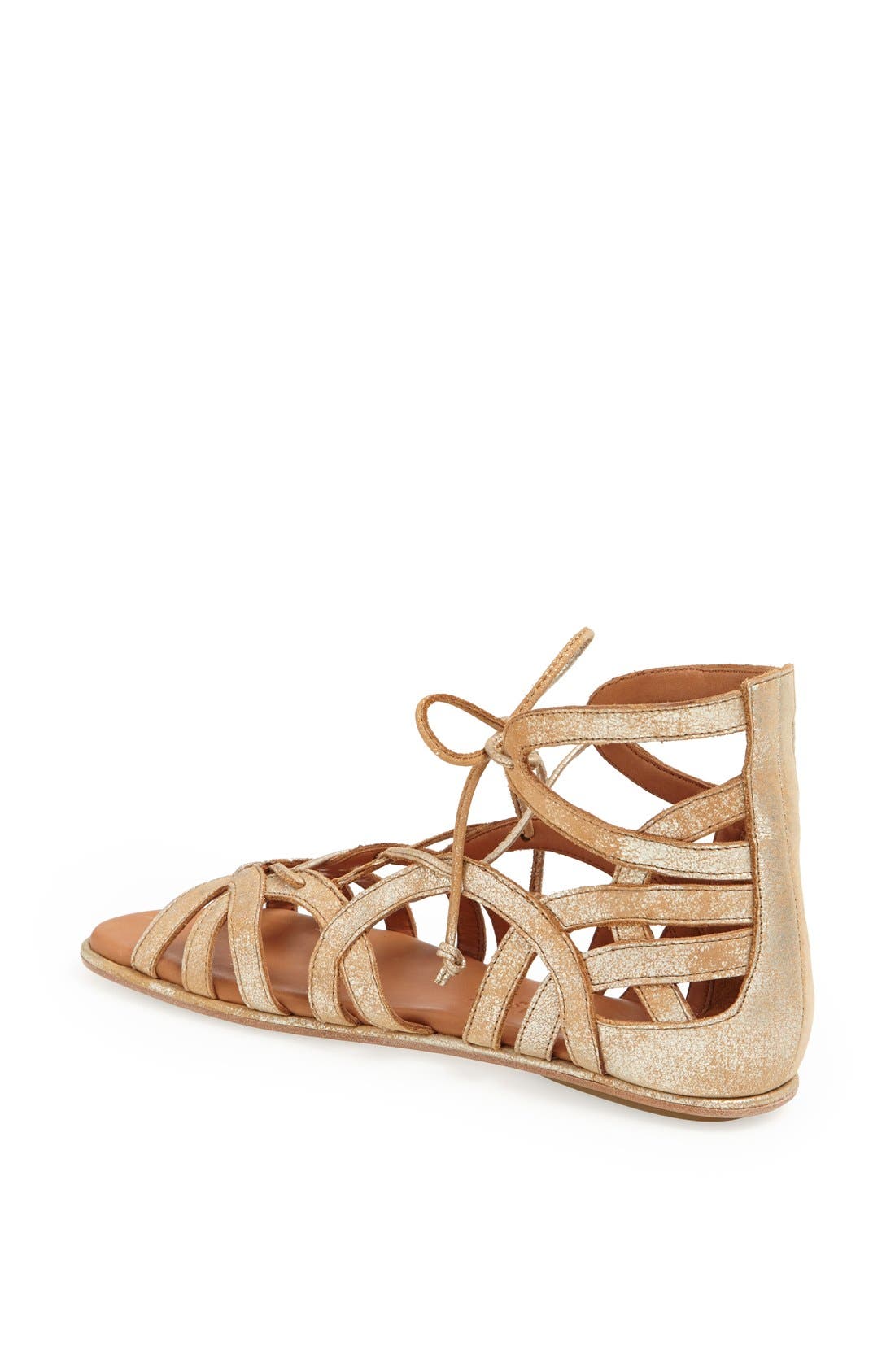 'Break My Heart' Sandal, Alternate, color, GOLD