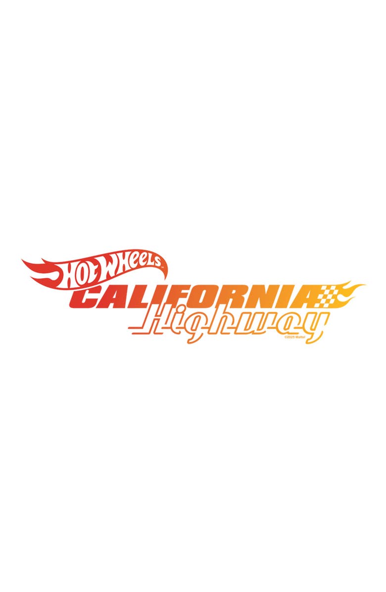 Hot Wheels Men's Hot Wheels California Highway HW Graphic T-Shirt, Alternate, color, White