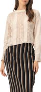 IVONNE Straight Jacquard Blouse