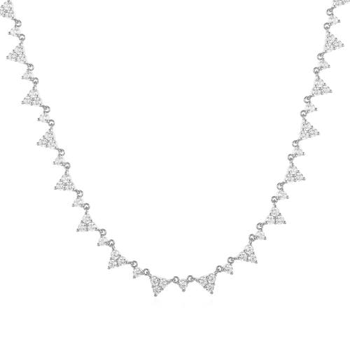 Untamed Petals Dana Pave Choker Necklace In Metallic