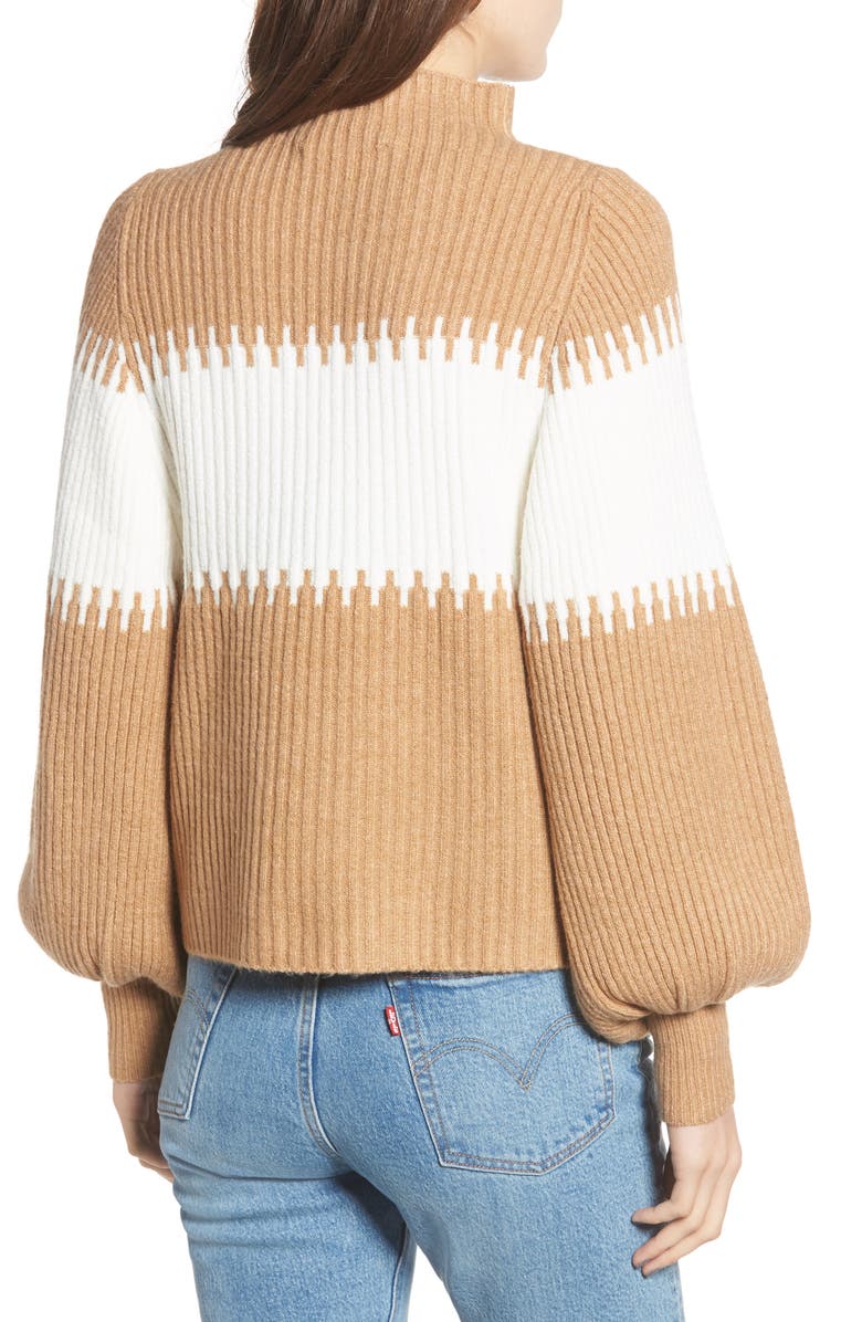 French Connection Sofia Funnel Neck Sweater, Alternate, color,