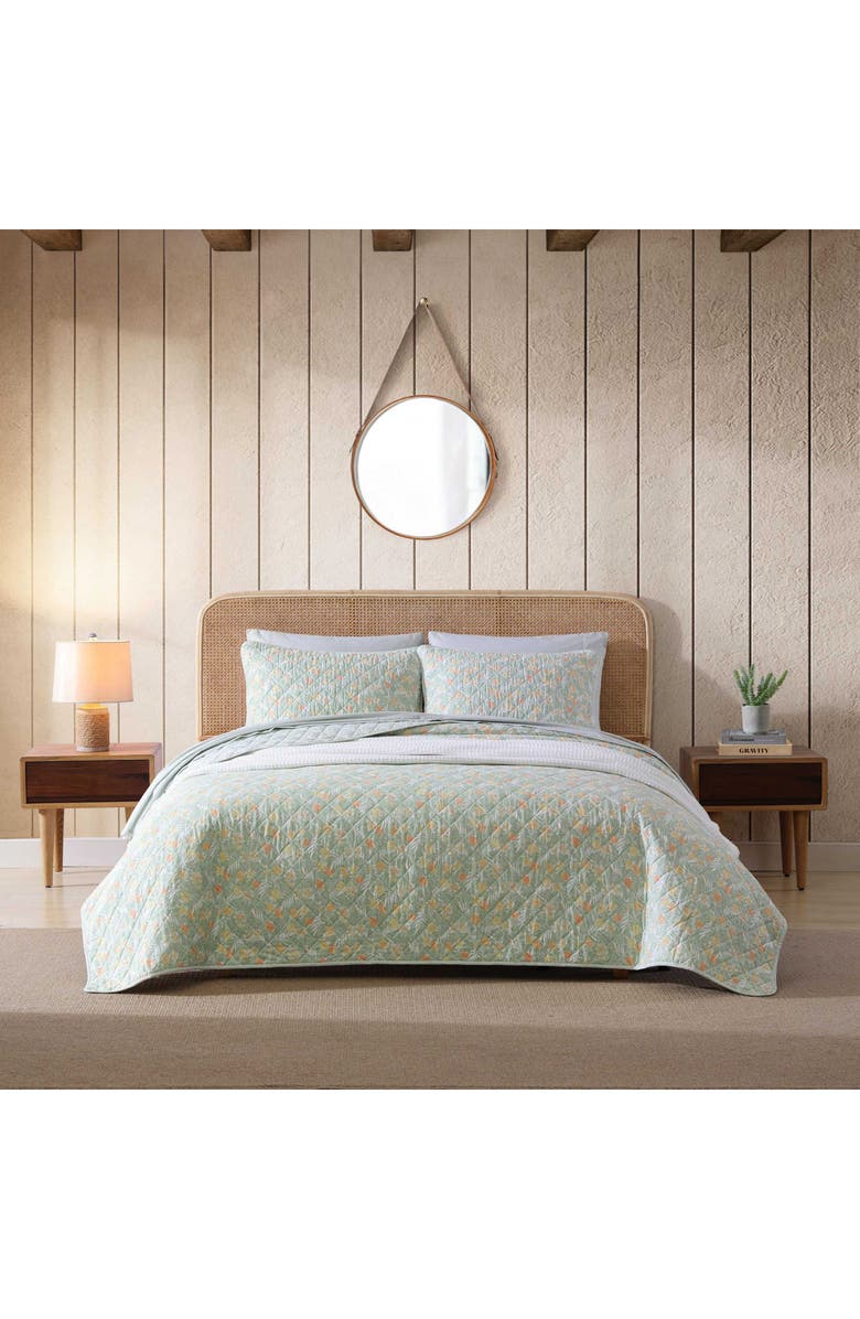 Tommy Bahama Pineapple Bloom 3-Piece Quilt Set, Alternate, color,
