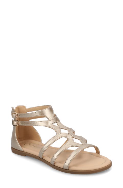 Genneva Cage Sandal - Extra Wide Width Available (Women)
