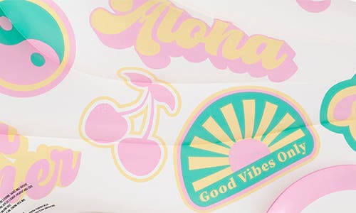 Sunnylife Kids' Summer Sherbet Skate Float In Pink
