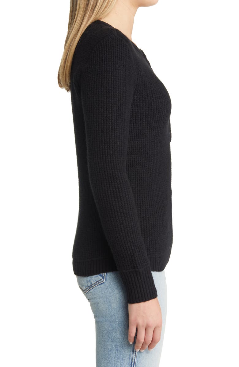 Caslon<sup>®</sup> Cozy Waffle Sweater Henley, Alternate, color,