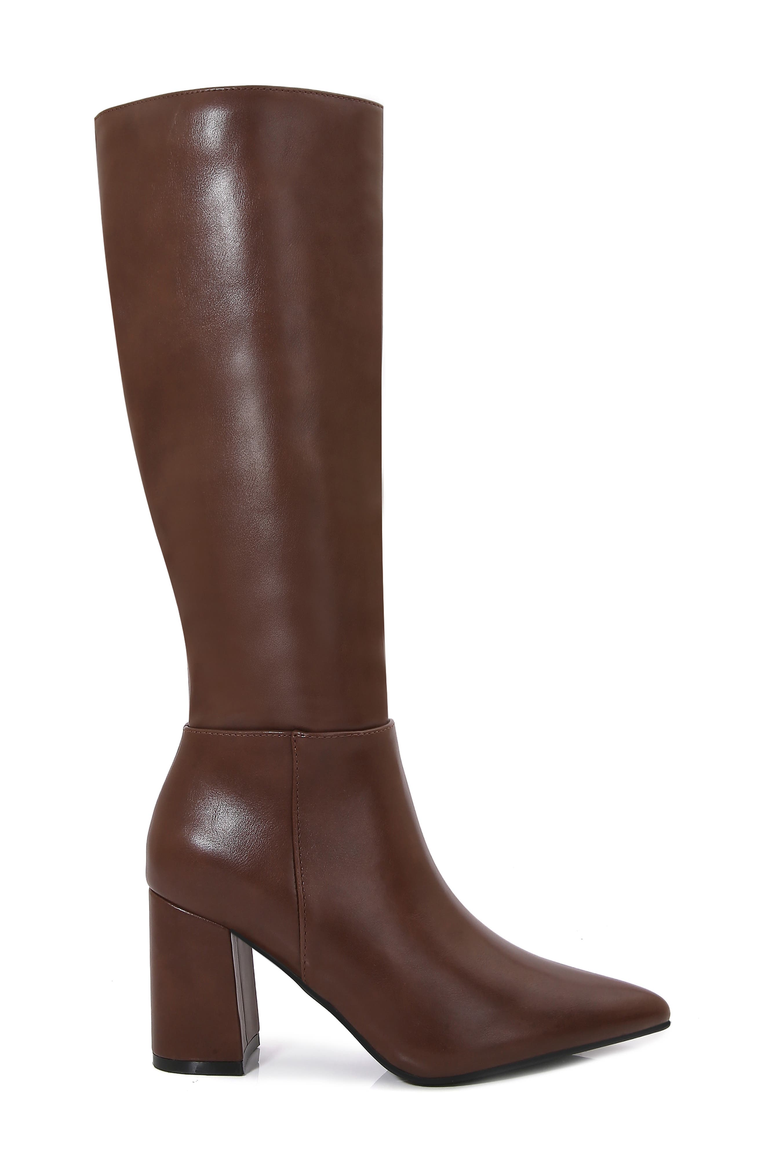 BERNESS Knee High Riding Boot, Alternate, color, Brown
