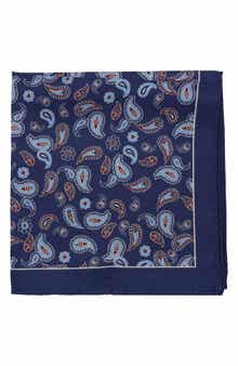 Ben Sherman Paisley Pocket Square