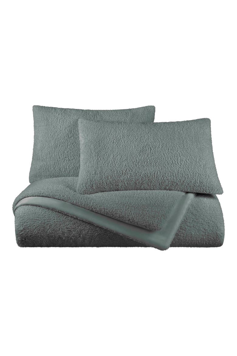 Cloud Warm Comforter Set, Main, color, WARM CHARCOAL