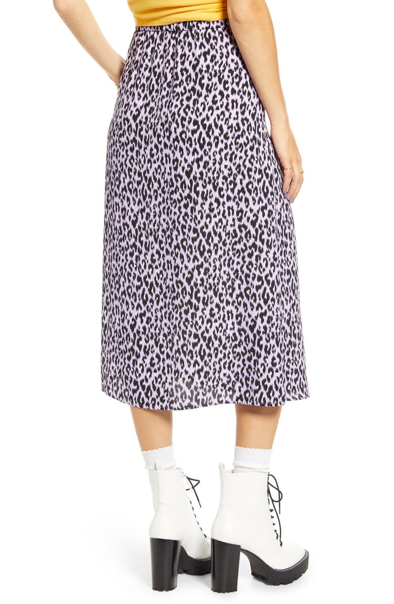 BP. x Claudia Sulewski Front Slit Midi Skirt, Alternate, color,