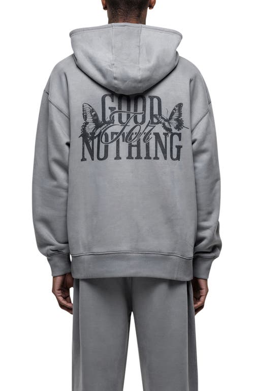 Good For Nothing Dakota Relaxed Hoodie In Gray