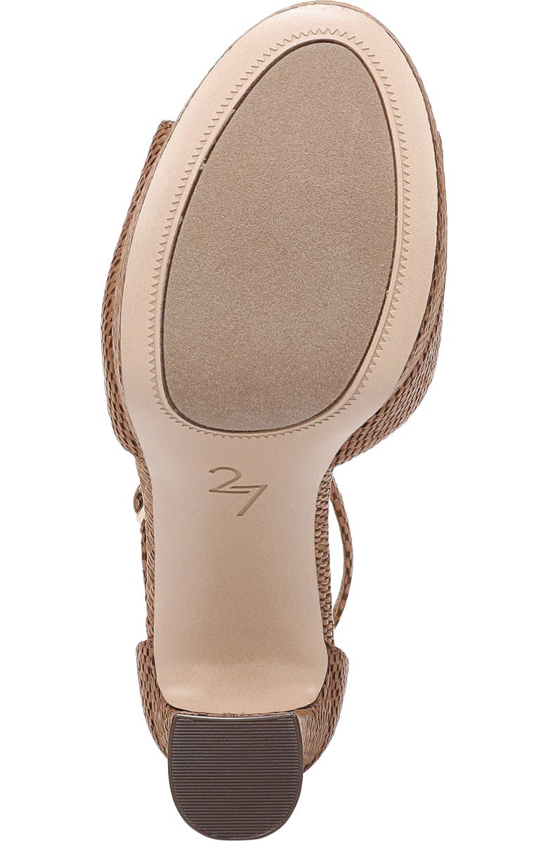 27 EDIT Naturalizer Delphie Ankle Strap Platform Sandal, Alternate, color,