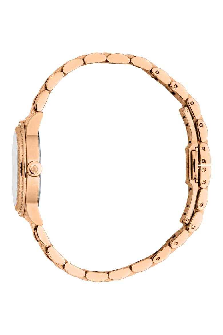 Crystal Bracelet Watch, 30mm, Alternate, color, ROSE GOLD