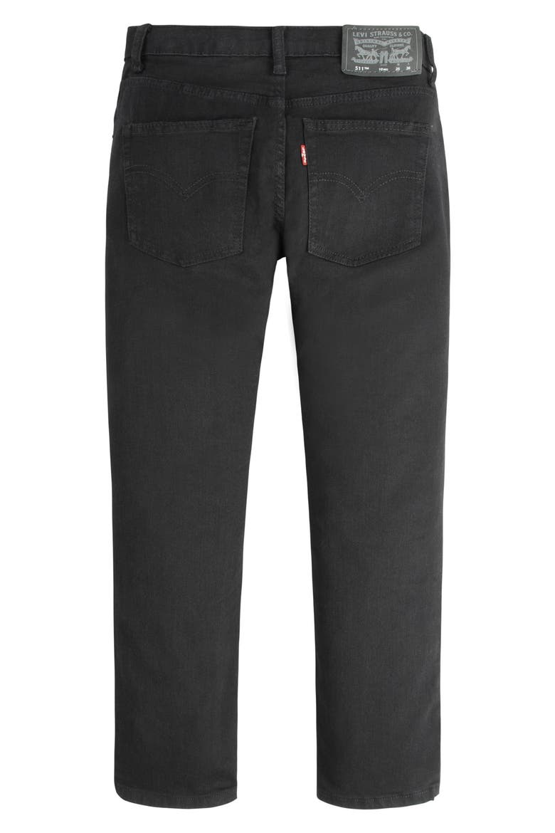 Kids' 511 Performance Jeans, Alternate, color, BLACK STRETCH