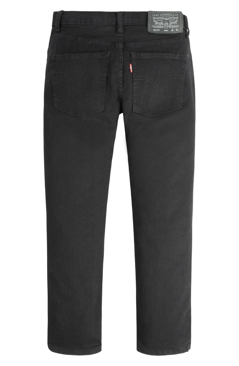 Levi's<sup>®</sup> Kids' 511 Performance Jeans, Alternate, color, Black Stretch