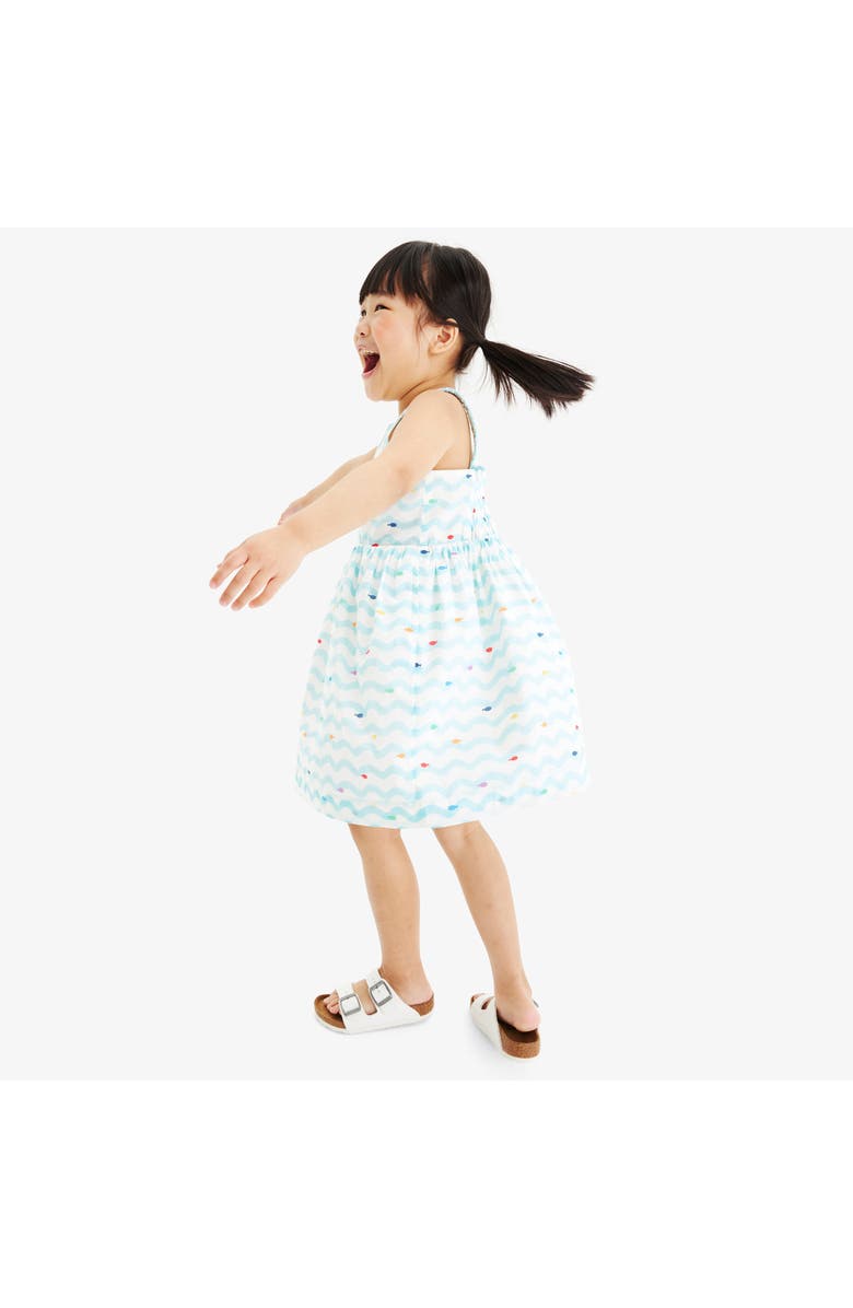 Primary Kids Woven Tank Sundress In Rainbow Fish, Alternate, color, 