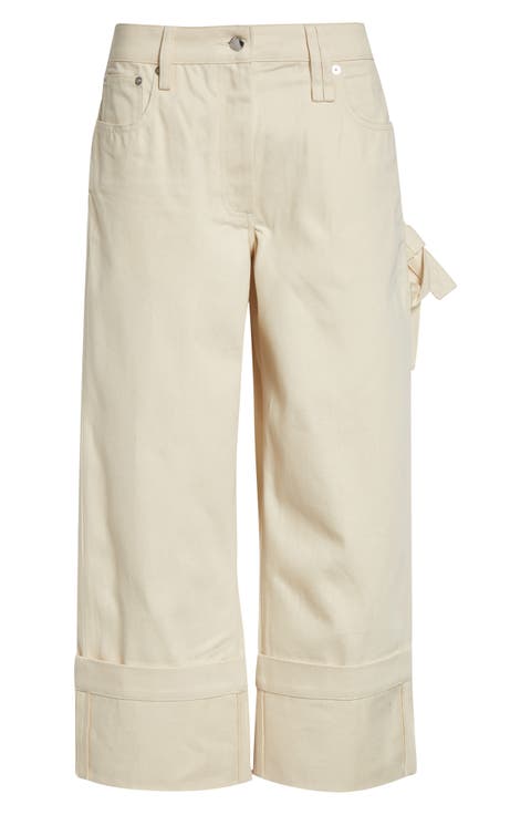 Straight Leg Bow Loop Jeans